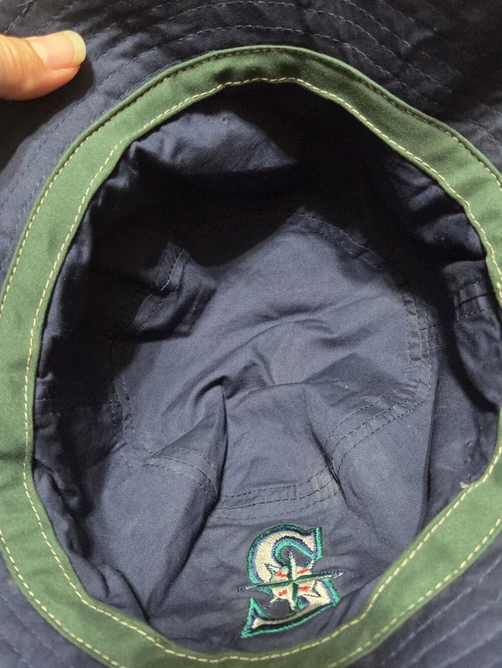 Trader Joes Seattle Mariners Bucket Hat One Size  Reversible Unisex Limited